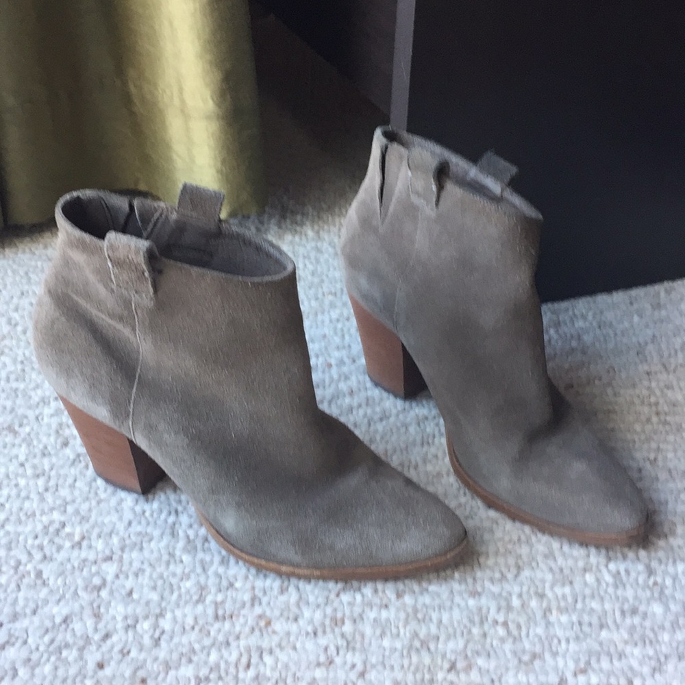 JCrew Eaton Suede Booties
